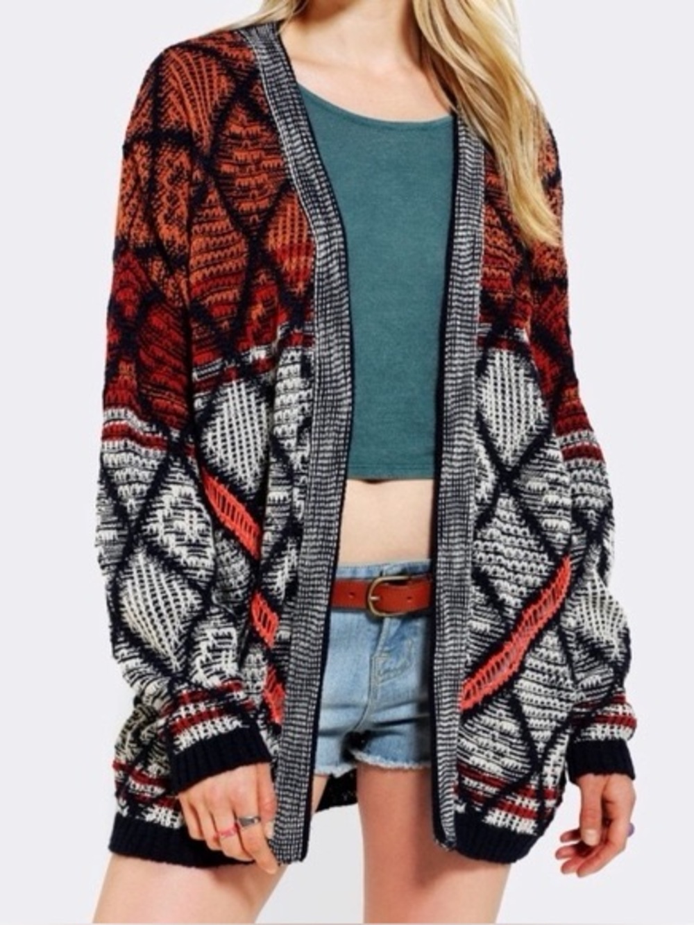 Staring at Stars from Urban Outfitters Women’s Oversized Open Cardigan, Size XS